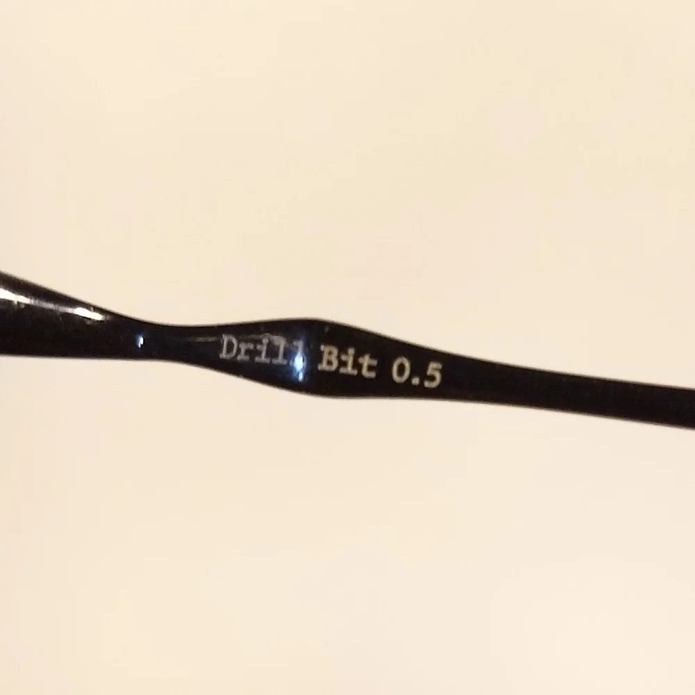 Oakley Drill Bit 0.5 Frames OC3143-0453 Polished Black 53-18-136 - Picture 6 of 7